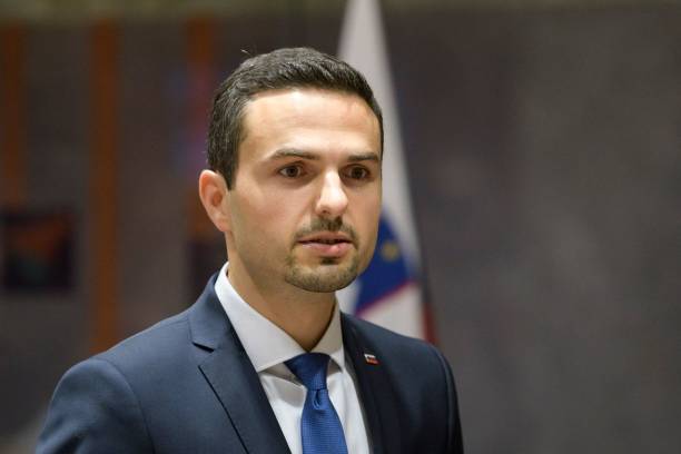 Image result for parliament speaker Matej Tonin