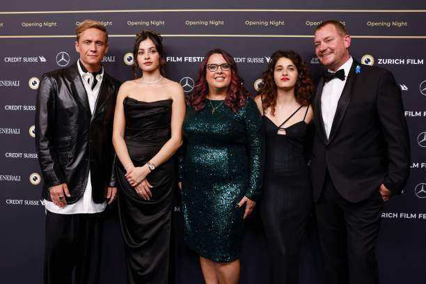 CHE: Netflix's "The Swimmers" Green Carpet At Zurich Film Festival 2022