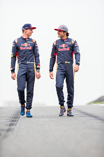 Sainz and Verstappen in 2016