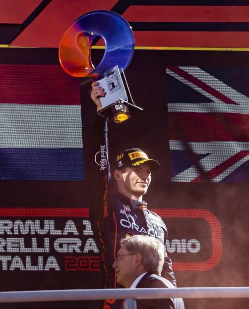 Verstappen Monza podium