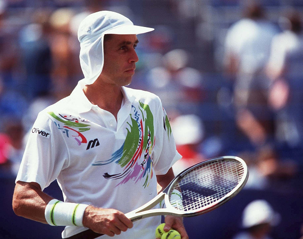 Ivan Lendl at Wimbledon- SportzPoint