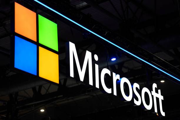 microsoft logo is displayed at the mwc in barcelona on march 2 2022 picture id1238869000?k=20&m=1238869000&s=612x612&w=0&h=HmNErFlvBoEbMh9hO5i6DjaApu7 F6MbQmWfhseiidc=