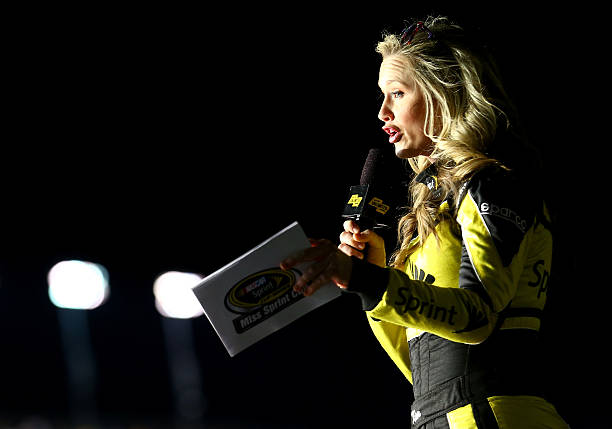 miss-sprint-cup-kim-coon-introduces-the-drivers-prior-to-the-nascar-picture-id469611787