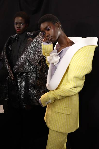 FRA: Viktor & Rolf : Backstage - Paris Fashion Week - Haute Couture Fall Winter 2022 2023