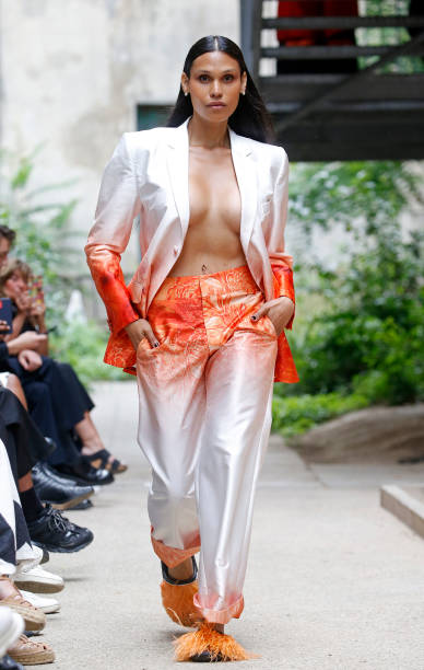 FRA: David Tlale : Presentation - Paris Fashion Week - Menswear Spring/Summer 2023