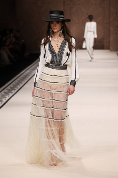 ITA: Elisabetta Franchi - Runway - Milan Fashion Week Womenswear Spring/Summer 2023
