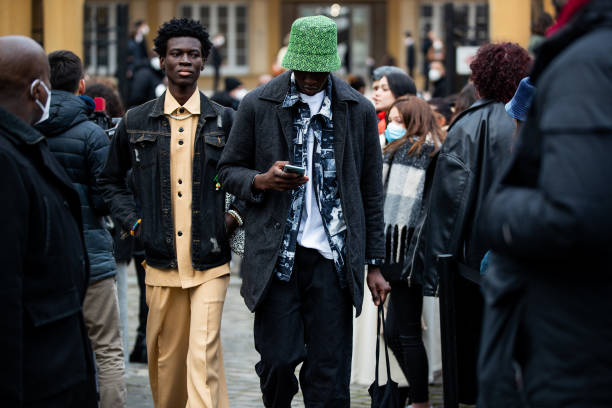 FRA: Street Style Day Five - Paris Fashion Week - Menswear F/W 2022-2023
