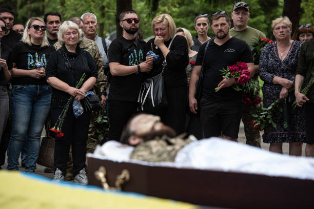 UKR: Funeral Held In Sumy For Ukrainian Soldier Who Died In War