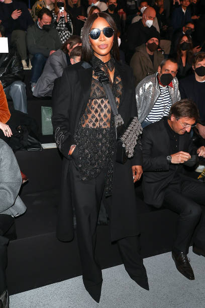 FRA: Dior Homme : Front Row - Paris Fashion Week - Menswear F/W 2022-2023