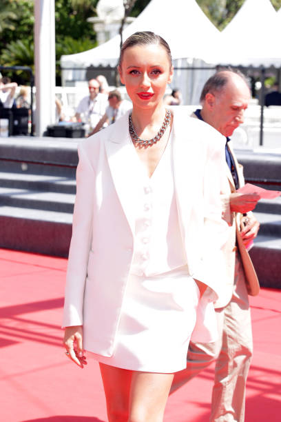 FRA: "Tchaikovsky's Wife (Zhena Chaikovskogo)" Red Carpet - The 75th Annual Cannes Film Festival
