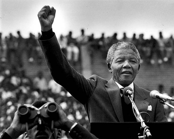 ZAF: 10th December 1996 - South African President Nelson Mandela Signed a New Constitution