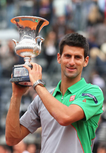 novak-djokovic-of-serbia-with-the-trophy-after-defeating-rafael-nadal-picture-id491973311