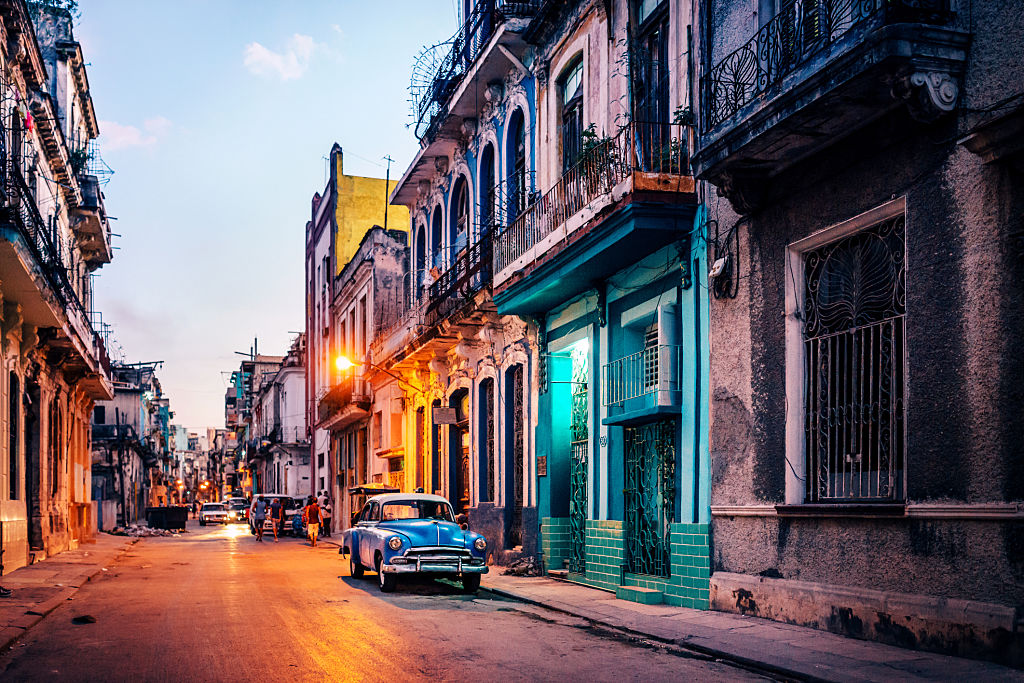 Havana Street on Dusk
