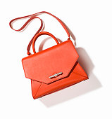 orange handbag