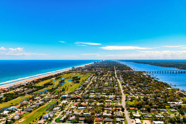 ormond and daytona beaches from above picture
