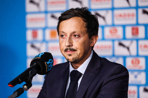 FRA: Olympique of Marseille - Press Conference