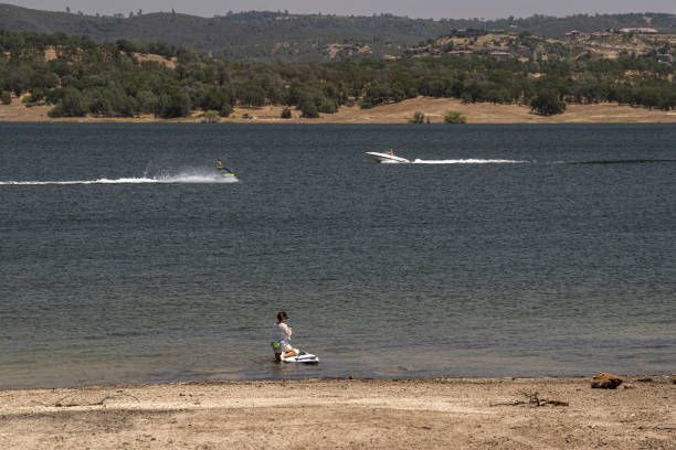 CA: Folsom Lake As California Governor Threatens Water Use Cuts Due To Drought