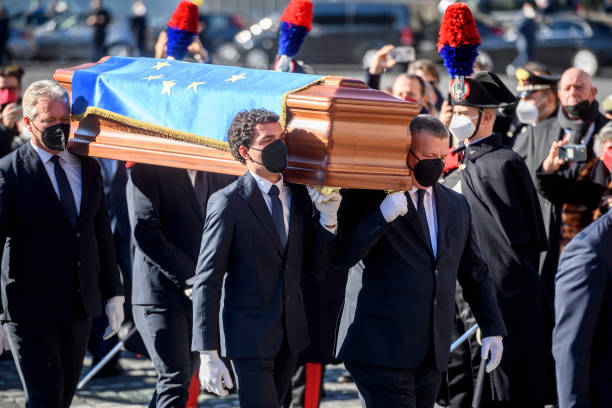 ITA: Funeral Of David Sassoli Former EU Parliament Leader