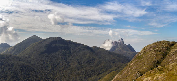 Panoramic view of mountains against sky,Brazil