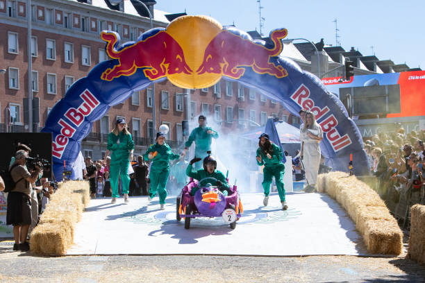 ESP: "Red Bull Autos Locos" Soapbox Race In Madrid