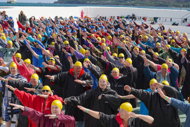 GBR: Swim for Ukraine Guinness World Record Attempt