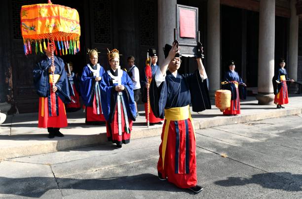CHN: Ceremony Held Across China To Commemorate 2,573rd Anniversary Of Confucius' Birth