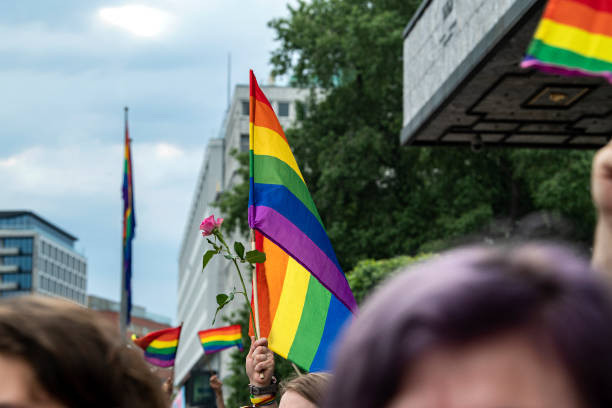 NOR: Demonstration At Oslo City Hall After Fatal Shooting Near Gay Club