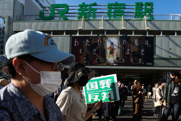 JPN: Protesters Denounce Shinzo Abe Funeral