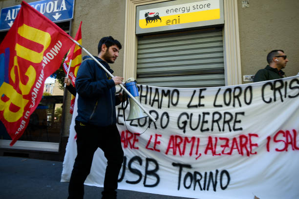 ITA: Protests Across Italy Against Cost Of Living Crisis