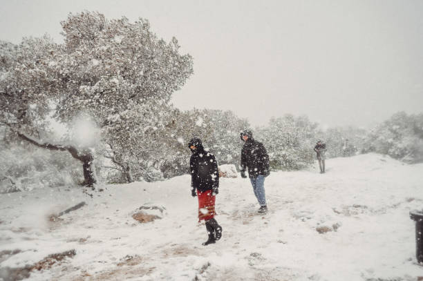 GRC: Heavy Snow Blankets Athens