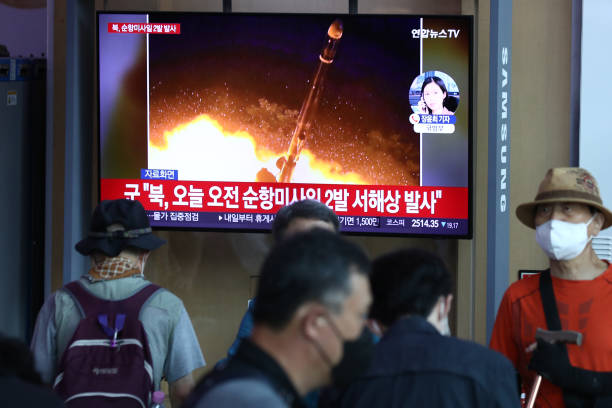 KOR: North Korea Fires Ballistic Missiles Towards Yellow Sea