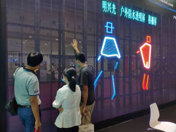 transparent LED display