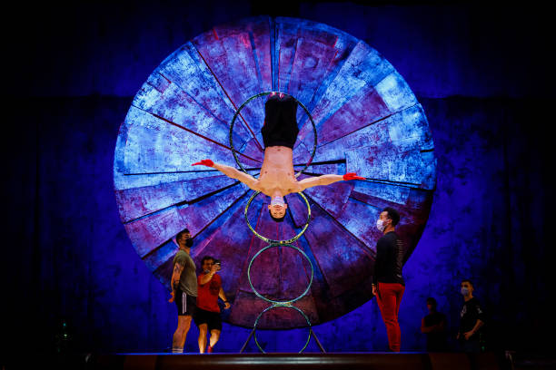 GBR: Cirque Du Soleil "LUZIA" At The Royal Albert Hall - Rehearsals