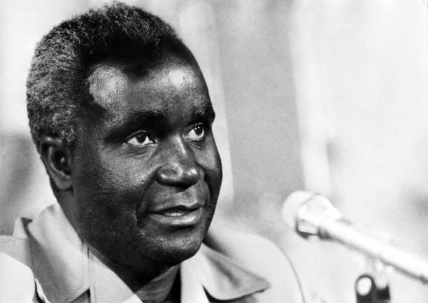 Picture released on 1975 of Kenneth Kaunda president of Zambia