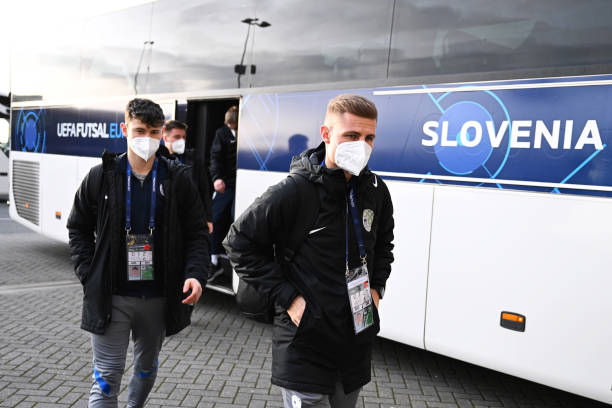 NLD: Slovenia v Finland: Group B - UEFA Futsal Euro 2022