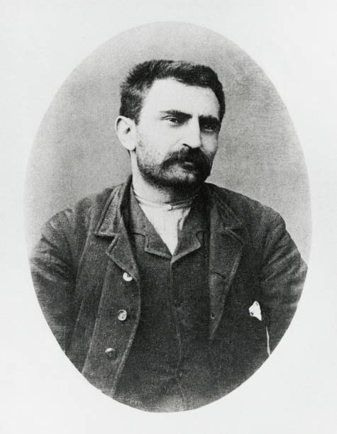 Portrait of Errico Malatesta , Italian anarchist.