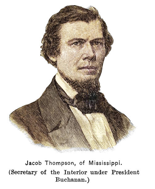 Portrait of Jacob Thompson, United States Secretary of the Interior
