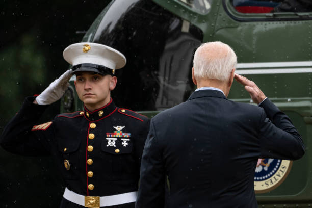 DC: President And Mrs Biden Depart White House For Puerto Rico