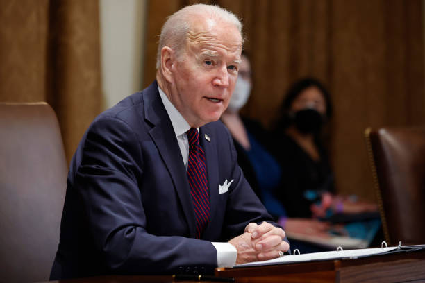 DC: President Biden Meets With His Infrastructure Implementation Task Force