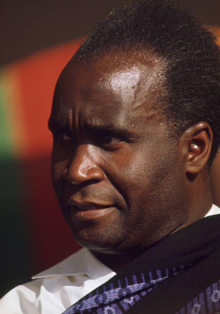 President of Zambia Kenneth Kaunda 1965