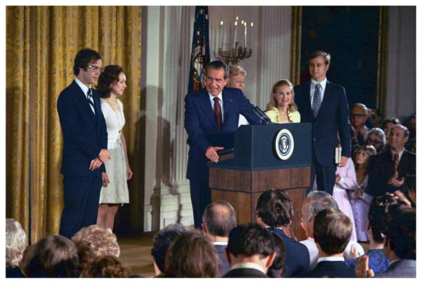 Image result for president richard nixon officially resigned