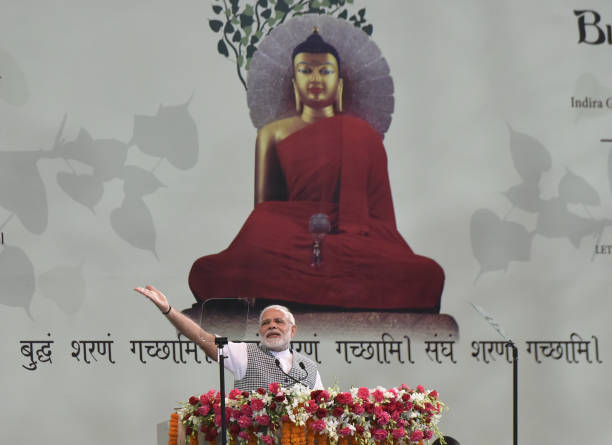 Narendra Modi During Buddha Jayanti Celebration in New Delhi