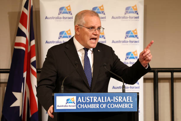 AUS: Prime Minister Scott Morrison Attends Australia-Israel Chamber of Commerce Address