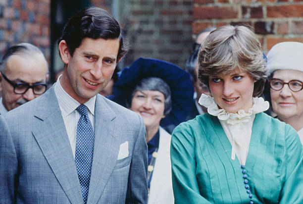 Prince Charles and Lady Diana Spencer opening the Mountbatten Exhibition at Broadlands, the home of Lord Louis Mountbatten, who was murdered in...