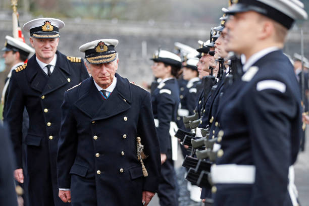 GBR: The Prince Of Wales, Admiral Of The Fleet, Presides Over The Lord High Admiral's Parade