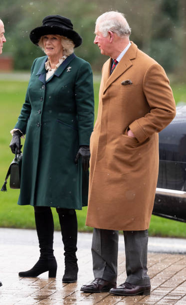 Prince Charles Prince of Wales and Camilla Duchess of Cornwall visit the Defence Medical Rehabilitation Centre Stanford Hall to meet patients and...