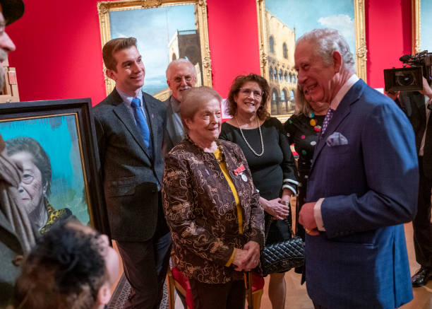 GBR: The Prince of Wales And The Duchess Of Cornwall Visit Holocaust Exhibition