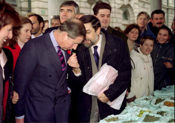 prince-charles-visiting-the-market-in-ljubljana-slovenia-sniffing-picture-id52103922