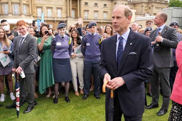 GBR: The Earl Of Wessex Hosts The Duke Of Edinburgh Gold Award Celebrations At Buckingham Palace