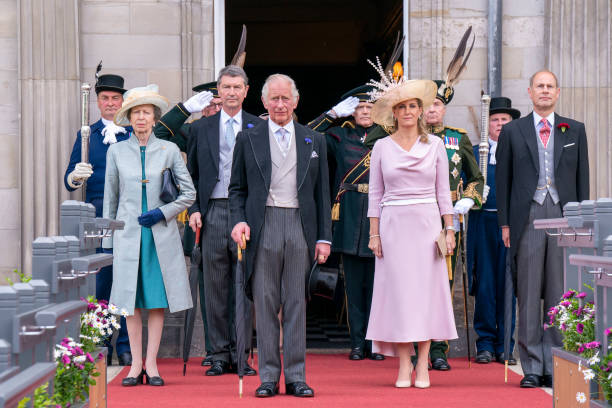 GBR: The Royal Family Visit Scotland - Garden Party